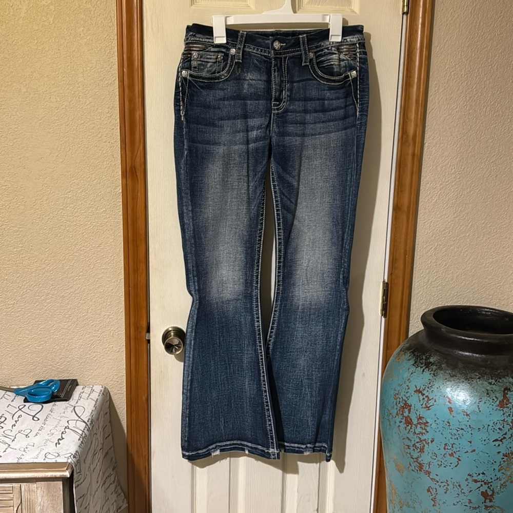 Miss me jeans low rise flare